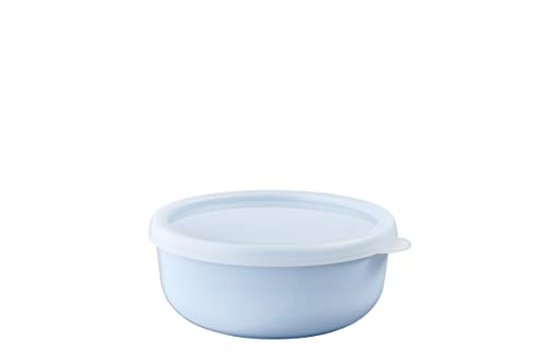 Mepal – Aufbewahrungsbox Kuchen Lumina – Frischhaltedosen mit Deckel für Kühlschrank, Gefrierschrank, Dampfgarer & Mikrowelle – Mikrowellenschüsseln mit Deckel – 750 ml – Nordic blue von Mepal