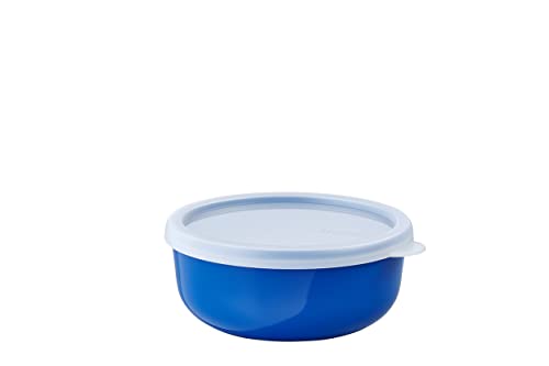 Mepal – Aufbewahrungsbox Kuchen Lumina – Frischhaltedosen mit Deckel für Kühlschrank, Gefrierschrank, Dampfgarer & Mikrowelle – Mikrowellenschüsseln mit Deckel – 750 ml – Vivid blue von Mepal