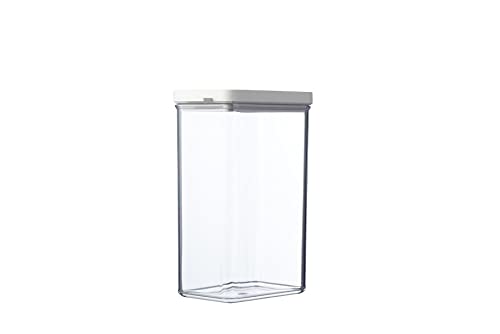 Mepal Vorratsdosen mit Deckel - Vorratsbehälter Luftdicht & Stapelbar - Küchenaufbewahrung & Organisation - Spülmaschinenfest - 2000 ml - Nordic white Mepal Vorratsdosen mit Deckel - Vorratsbehälter Luftdicht & Stapelbar - Küchenaufbewahrung & Organisation - Spülmaschinenfest - 2000 ml - Nordic white von Mepal
