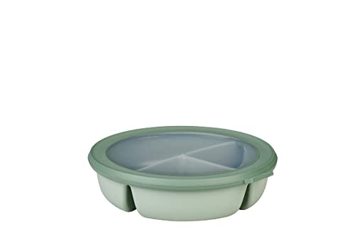 Mepal - Meal Prep Box Cirqula - Bento-Schüssel mit 3 Fächern - Frischhaltedose luftdicht - Mahlzeiten getrennt aufbewahren - Meal-Prep-Boxen & Vorratsdosen - 1000 ml - Nordic sage Mepal - Meal Prep Box Cirqula - Bento-Schüssel mit 3 Fächern - Frischhaltedose luftdicht - Mahlzeiten getrennt aufbewahren - Meal-Prep-Boxen & Vorratsdosen - 1000 ml - Nordic sage von Mepal