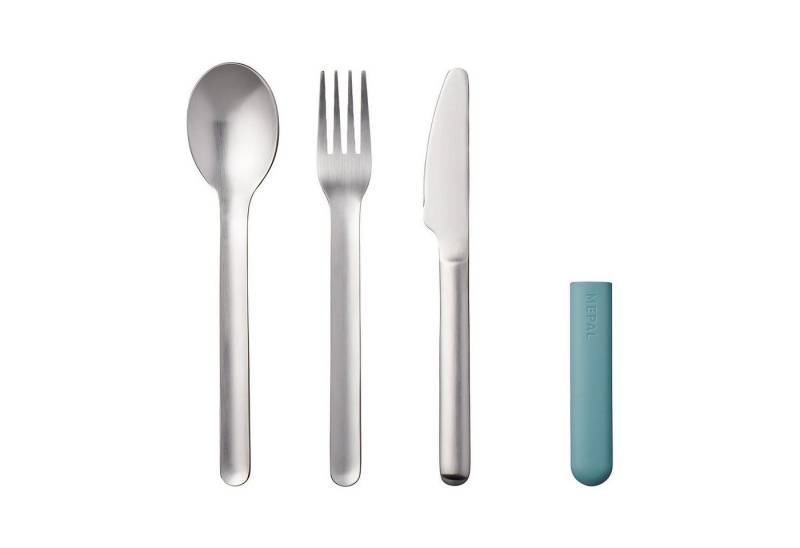 Mepal Besteck-Set BLOOM Besteckset 3er Set (3-tlg), Material-Mix, Spülmaschinengeeignet von Mepal