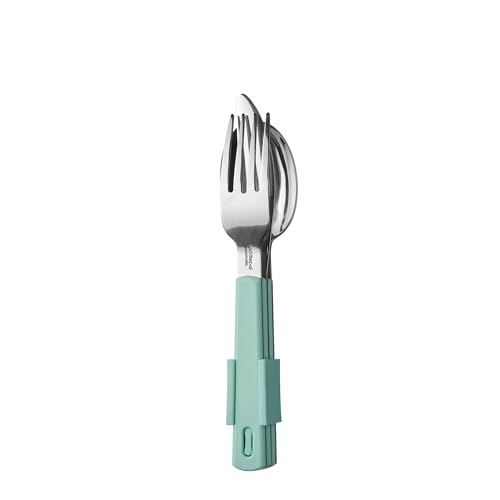 Mepal Besteck-Set 3-teilig, Kunststof, Nordic Green, One Size von Mepal