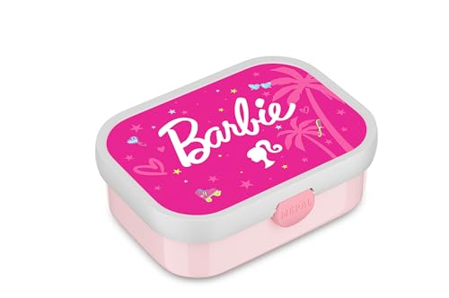 Mepal - Brotdose Kinder Campus - Bento Box Kinder - Brotdose Kinder mit Fächern & Gabel - Meal Prep Box mit Clip-Verschluss - BPA-frei & Spülmaschinenfest - 750 ml - Barbie Mepal - Brotdose Kinder Campus - Bento Box Kinder - Brotdose Kinder mit Fächern & Gabel - Meal Prep Box mit Clip-Verschluss - BPA-frei & Spülmaschinenfest - 750 ml - Barbie von Mepal