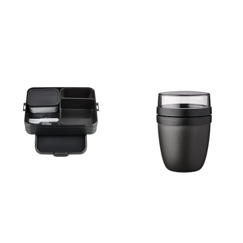 Mepal Brotdose Large - Brotdose mit Bento Box & Müslibecher to go - praktischer Joghurtbecher Mepal Brotdose Large - Brotdose mit Bento Box & Müslibecher to go - praktischer Joghurtbecher von Mepal