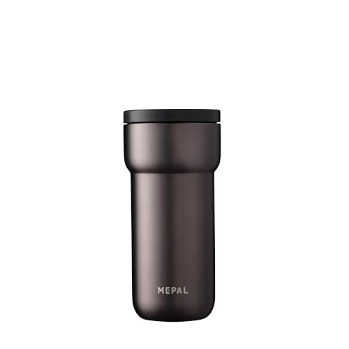 Mepal - Isolierbecher Ellipse - 4 Stunden heiß & 8 Stunden kalt - Thermobecher für Unterwegs - Geeignet als Tee & Kaffeetasse zum Mitnehmen - Passt in alle Becherhalter - 375 ml - Titanium Mepal - Isolierbecher Ellipse - 4 Stunden heiß & 8 Stunden kalt - Thermobecher für Unterwegs - Geeignet als Tee & Kaffeetasse zum Mitnehmen - Passt in alle Becherhalter - 375 ml - Titanium von Mepal