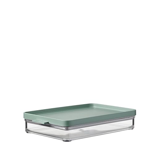 Mepal Wurst Aufbewahrung Kühlschrank - Kühlschrank Organizer Aufschnitt - Kühlschrankbehälter für die Aufbewahrung und Organisation in der Küche - 500 ml - Nordic sage von Mepal