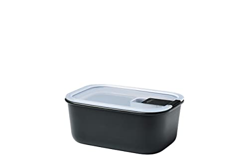 Mepal – Frischhaltedose EasyClip – Schüssel mit Deckel & Klickverschluss – Geeignet für Mikrowelle, Dampfgarer, Kühl- und Gefrierschrank – Luftdicht & auslaufsicher – 700 ml – Nordic black Mepal – Frischhaltedose EasyClip – Schüssel mit Deckel & Klickverschluss – Geeignet für Mikrowelle, Dampfgarer, Kühl- und Gefrierschrank – Luftdicht & auslaufsicher – 700 ml – Nordic black von Mepal