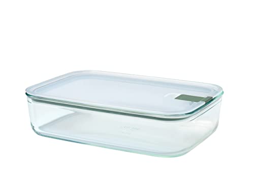 Mepal - Glasbehälter mit deckel EasyClip - Meal prep boxen - Geeignet für Mikrowelle, Dampfgarer, Ofen und Gefrierschrank - Luftdicht und auslaufsicher - Mikrowellengeschirr - 2250 ml - Nordic sage Mepal - Glasbehälter mit deckel EasyClip - Meal prep boxen - Geeignet für Mikrowelle, Dampfgarer, Ofen und Gefrierschrank - Luftdicht und auslaufsicher - Mikrowellengeschirr - 2250 ml - Nordic sage von Mepal