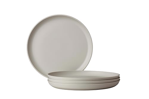Mepal frühstücksteller silueta 230 mm 4 stück - nordic white von Mepal