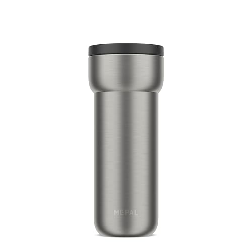 Mepal - Isolierbecher Ellipse - 6 Stunden heiß & 10 Stunden kalt - Thermobecher für Unterwegs - Geeignet als Tee & Kaffeetasse zum Mitnehmen - Passt in alle Becherhalter - 475 ml - Nordic black Mepal - Isolierbecher Ellipse - 6 Stunden heiß & 10 Stunden kalt - Thermobecher für Unterwegs - Geeignet als Tee & Kaffeetasse zum Mitnehmen - Passt in alle Becherhalter - 475 ml - Nordic black von Mepal