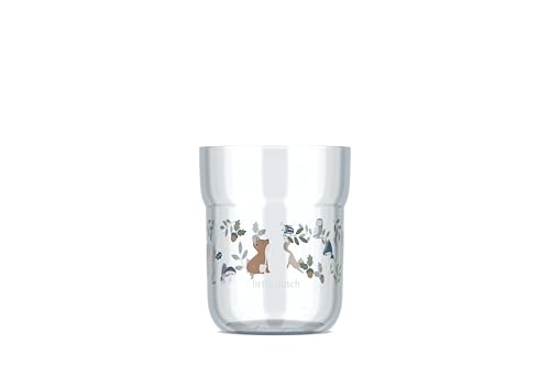 Mepal - Kinder-Trinkglas Mio Little Dutch - Trinkglas für Kinder - Kinderbecher ab 9 Monaten - Spülmaschinengeeignet - BPA-frei - 250 ml - Forest Friends von Mepal