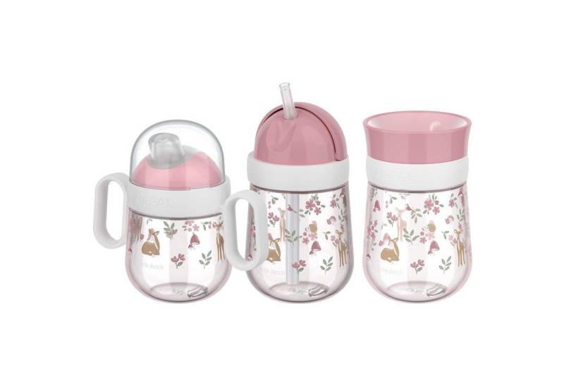 Mepal Kinderbecher Mio Trinklernbecher-Set 3er Set, Polypropylen, Silikon, Tritan von Mepal
