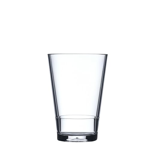 Mepal Kunststoffglas Flow 275 ml, Kunststoff, Klar, 85 x 8.5 x 12 cm von Mepal