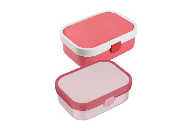 Mepal Lunchbox Campus Brotdosen mit Einsatz & Gabel 700 ml, Acrylnitril-Butadien-Styrol (ABS), (2-tlg), Spülmaschinengeeignet von Mepal