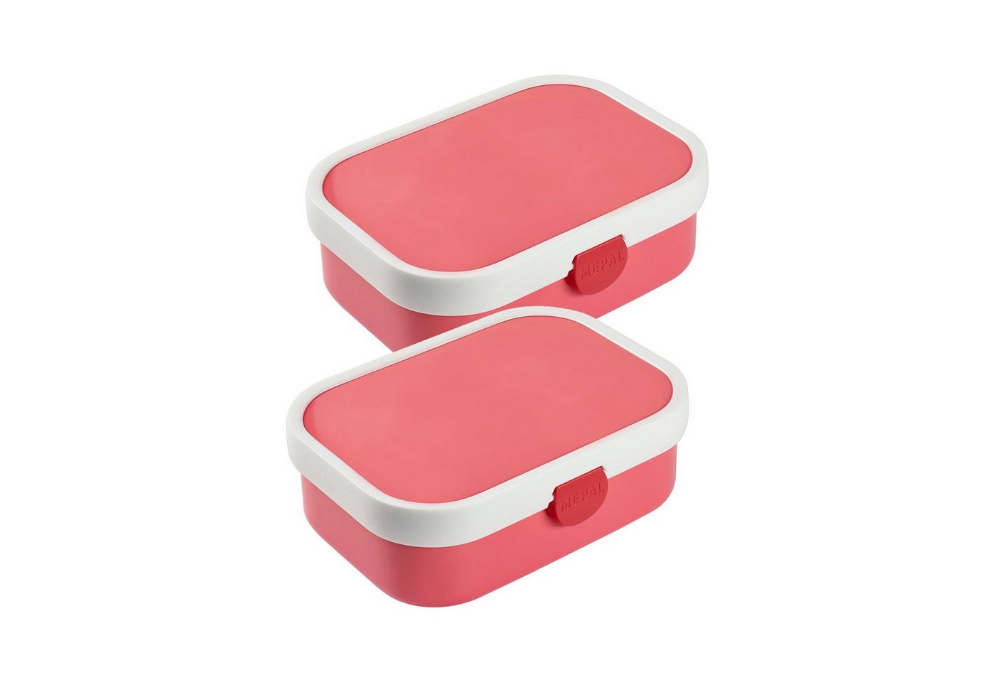 Mepal Lunchbox Campus Brotdosen mit Einsatz 700 ml 2er Set, Acrylnitril-Butadien-Styrol (ABS), (2-tlg) von Mepal
