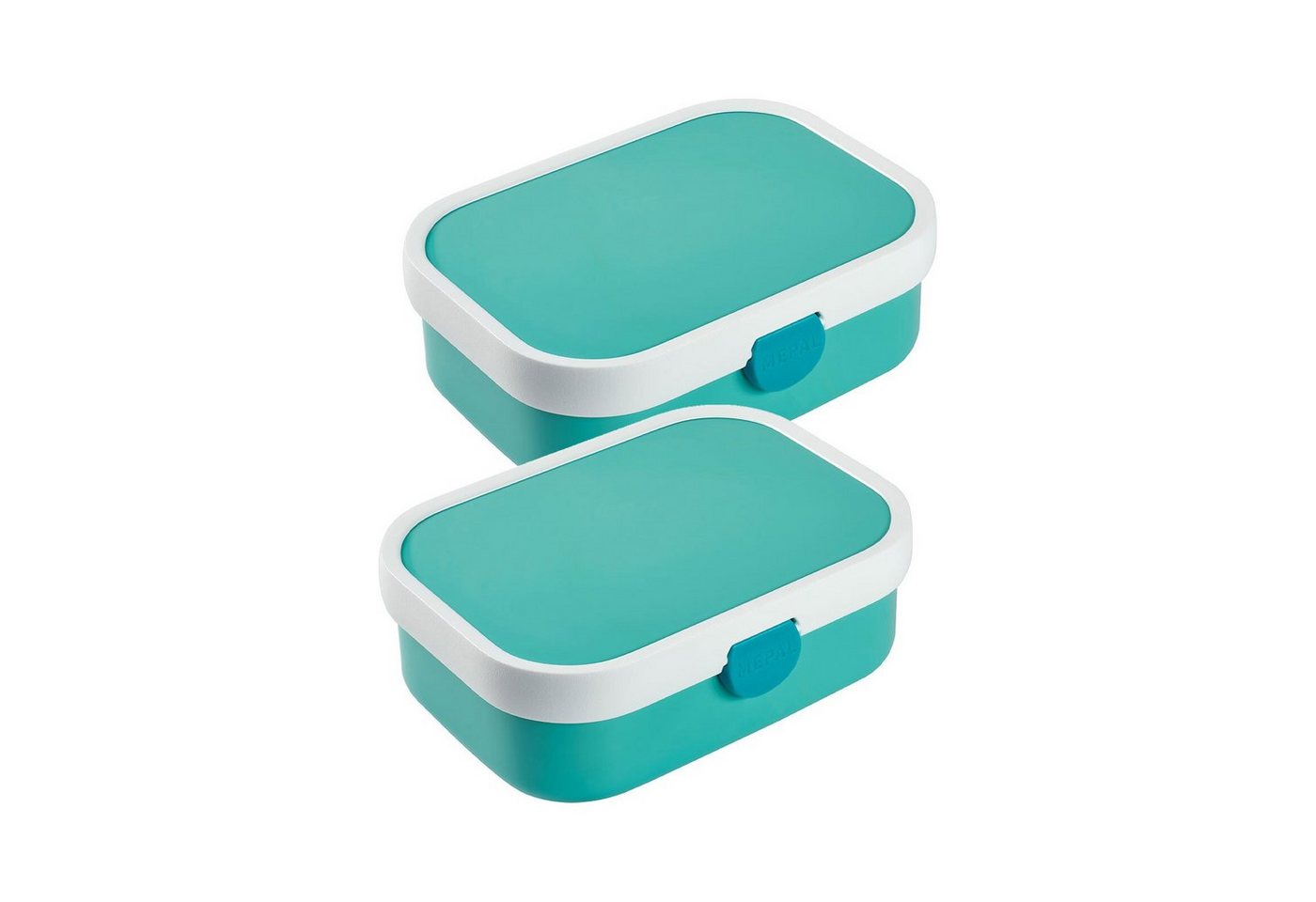 Mepal Lunchbox Campus Brotdosen mit Einsatz 700 ml 2er Set, Acrylnitril-Butadien-Styrol (ABS), (2-tlg) von Mepal