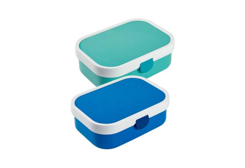 Mepal Lunchbox Campus Brotdosen mit Einsatz 700 ml 2er Set, Acrylnitril-Butadien-Styrol (ABS), (2-tlg) von Mepal