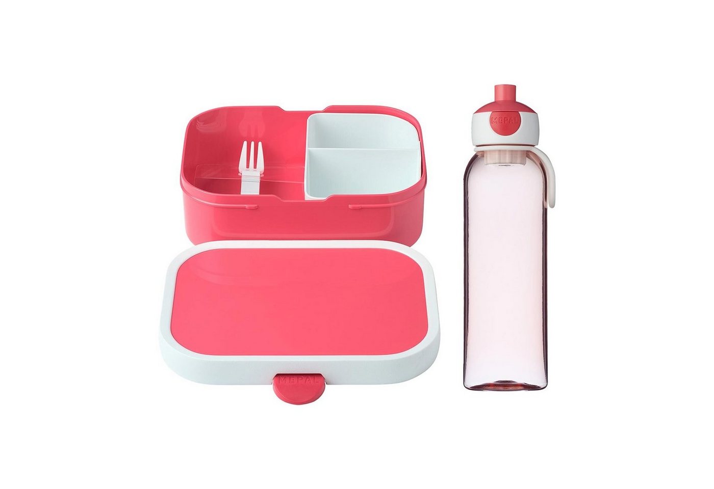 Mepal Lunchbox Campus Pausenset 2er Set, Acrylnitril-Butadien-Styrol (ABS), (2-tlg), Spülmaschinengeeignet von Mepal