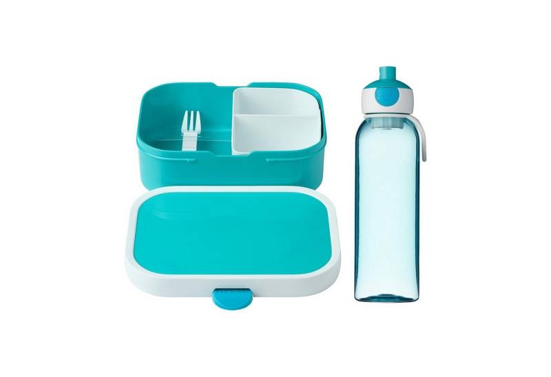 Mepal Lunchbox Campus Pausenset 2er Set, Acrylnitril-Butadien-Styrol (ABS), (2-tlg), Spülmaschinengeeignet von Mepal