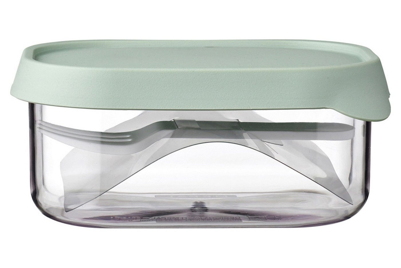 Mepal Lunchbox Fruchtbox ELLIPSE, 250 ml, Grün, Transparent, Kunststoff, inkl. Gabel, Spülmaschinengeeignet, B 11,3 x H 5 x T 8 cm Mepal Lunchbox Fruchtbox ELLIPSE, 250 ml, Grün, Transparent, Kunststoff, inkl. Gabel, Spülmaschinengeeignet, B 11,3 x H 5 x T 8 cm von Mepal