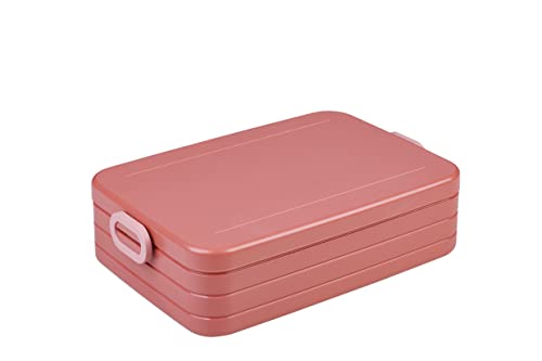 Mepal - Lunchbox Take a Break Large - Brotdose to Go - Für 4 Sandwiches oder 8 Brotscheiben - Meal Prep Box - Essensbox mit Unterteilung - Spülmaschinenfest - 1500 ml - Vivid Mauve Mepal - Lunchbox Take a Break Large - Brotdose to Go - Für 4 Sandwiches oder 8 Brotscheiben - Meal Prep Box - Essensbox mit Unterteilung - Spülmaschinenfest - 1500 ml - Vivid Mauve von Mepal