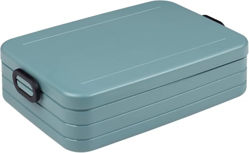 Mepal - Lunchbox Take a Break Large - Brotdose to Go - Für 4 Sandwiches oder 8 Brotscheiben - Meal Prep Box - Essensbox mit Unterteilung - Spülmaschinenfest - 1500 ml - Nordic Green Mepal - Lunchbox Take a Break Large - Brotdose to Go - Für 4 Sandwiches oder 8 Brotscheiben - Meal Prep Box - Essensbox mit Unterteilung - Spülmaschinenfest - 1500 ml - Nordic Green von Mepal
