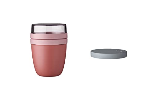 Mepal - Lunchpot Switch Ellipse - mach aus deinem Lunchpot einen Snackpot - Praktischer Müslibecher - Geeignet für Tiefkühler, Mikrowelle & Spülmachine - Vivid Mauve Mepal - Lunchpot Switch Ellipse - mach aus deinem Lunchpot einen Snackpot - Praktischer Müslibecher - Geeignet für Tiefkühler, Mikrowelle & Spülmachine - Vivid Mauve von Mepal
