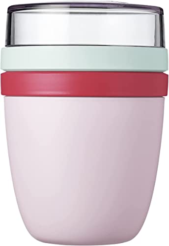 Mepal - Lunchpot Ellipse - Limited Edition Strawberry Vibe – 500 ml praktischer Müslibecher, Joghurtbecher, To go Becher – Geeignet für Tiefkühler, Mikrowelle und Spülmaschine, 700 ml Mepal - Lunchpot Ellipse - Limited Edition Strawberry Vibe – 500 ml praktischer Müslibecher, Joghurtbecher, To go Becher – Geeignet für Tiefkühler, Mikrowelle und Spülmaschine, 700 ml von Mepal