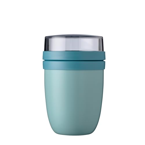 Mepal - Isolierter Lunchpot Ellipse - Thermo Lunchpot - Praktischer Joghurtbecher & Suppenbecher zum Mitnehmen 6-8 Stunden heiß & 12 Stunden kalt - 500 ml - Nordic Green Mepal - Isolierter Lunchpot Ellipse - Thermo Lunchpot - Praktischer Joghurtbecher & Suppenbecher zum Mitnehmen 6-8 Stunden heiß & 12 Stunden kalt - 500 ml - Nordic Green von Mepal