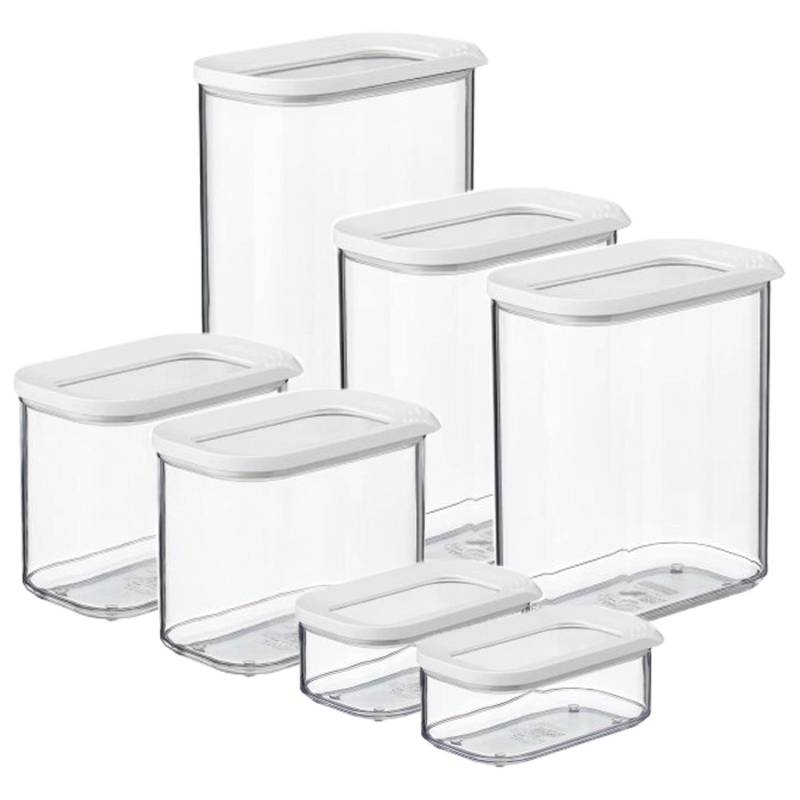 Mepal Modula Vorratsdosen-Set 7-teilig Weiß von Mepal
