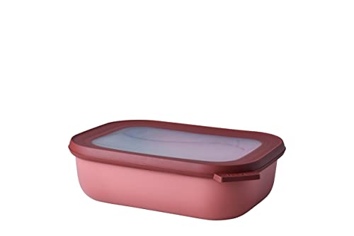 Mepal - Multi Bowl Cirqula Rectangular - Vorratsdose mit Deckel - Geeignet als Luftdichte Aufbewahrungsbox für den Kühlschrank, Mikrowellengeschirr & als Frischhaltedosen - 1000 ml - Vivid mauve Mepal - Multi Bowl Cirqula Rectangular - Vorratsdose mit Deckel - Geeignet als Luftdichte Aufbewahrungsbox für den Kühlschrank, Mikrowellengeschirr & als Frischhaltedosen - 1000 ml - Vivid mauve von Mepal
