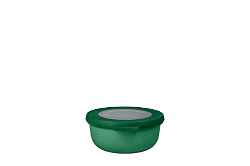 Mepal - Multi Bowl Cirqula Round - Vorratsdose mit Deckel - Geeignet als Luftdichte Aufbewahrungsbox für den Kühlschrank, Mikrowellengeschirr & als Frischhaltedosen - 350 ml - Vivid green von Mepal
