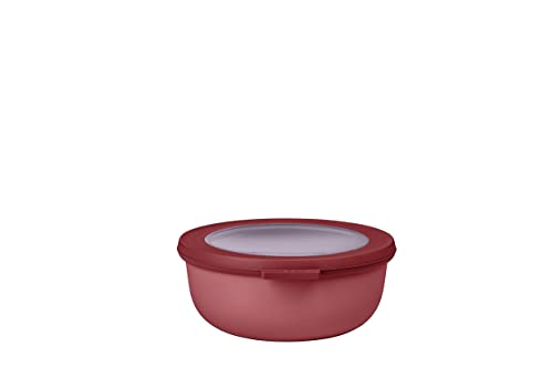 Mepal - Multi Bowl Cirqula Round - Vorratsdose mit Deckel - Geeignet als Luftdichte Aufbewahrungsbox für den Kühlschrank, Mikrowellengeschirr & als Frischhaltedosen - 750 ml - Vivid mauve von Mepal