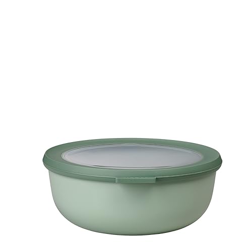 Mepal Multi Bowl Cirqula Round - Mikrowellen Geschir - Geeignet als Luftdichte Aufbewahrungsbox für den Kühlschrank, Mikrowellengeschirr & als Frischhaltedosen - 1250 ml - Nordic sage Mepal Multi Bowl Cirqula Round - Mikrowellen Geschir - Geeignet als Luftdichte Aufbewahrungsbox für den Kühlschrank, Mikrowellengeschirr & als Frischhaltedosen - 1250 ml - Nordic sage von Mepal