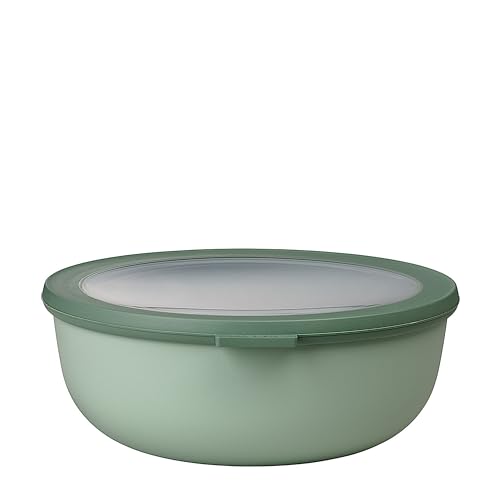 Mepal Multi Bowl Cirqula Round - Mikrowellen Geschir - Geeignet als Luftdichte Aufbewahrungsbox für den Kühlschrank, Mikrowellengeschirr & als Frischhaltedosen - 2250 ml - Nordic sage Mepal Multi Bowl Cirqula Round - Mikrowellen Geschir - Geeignet als Luftdichte Aufbewahrungsbox für den Kühlschrank, Mikrowellengeschirr & als Frischhaltedosen - 2250 ml - Nordic sage von Mepal