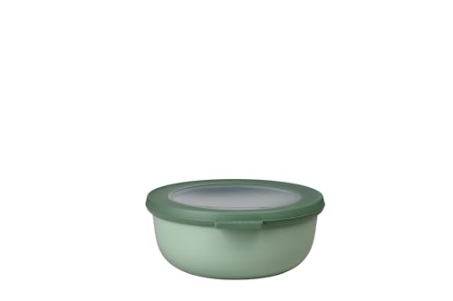 Mepal - Multi Bowl Cirqula Round - Vorratsdose mit Deckel - Geeignet als Luftdichte Aufbewahrungsbox für den Kühlschrank, Mikrowellengeschirr & als Frischhaltedosen - 750 ml - Nordic Sage von Mepal