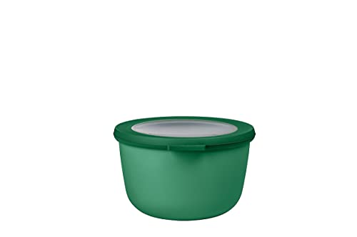 Mepal - Multi Bowl Cirqula Round - Vorratsdose mit Deckel - Geeignet als Luftdichte Aufbewahrungsbox für den Kühlschrank, Mikrowellengeschirr & als Frischhaltedosen - 1000 ml - Vivid green von Mepal