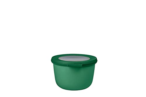 Mepal - Multi Bowl Cirqula Round - Vorratsdose mit Deckel - Geeignet als Luftdichte Aufbewahrungsbox für den Kühlschrank, Mikrowellengeschirr & als Frischhaltedosen - 500 ml - Vivid green von Mepal