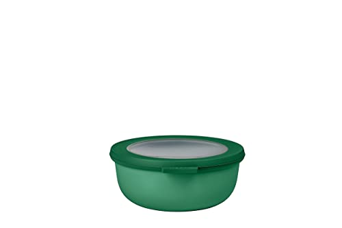Mepal - Multi Bowl Cirqula Round - Vorratsdose mit Deckel - Geeignet als Luftdichte Aufbewahrungsbox für den Kühlschrank, Mikrowellengeschirr & als Frischhaltedosen - 750 ml - Vivid green von Mepal