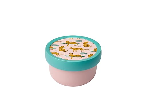 Mepal - Obstbox Campus - Snackbox für Kinder - Spülmaschinen- und mikrowellenfest - BPA-frei - 300 ml - Leopard von Mepal