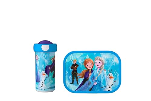 Mepal - Lunch-Set Campus - Lunch-Set für Kinder mit Verschlussbecher & Lunch Box - Lunch-Set für die Schule oder Unterwegs - Spülmaschinenfest & BPA-frei - 300 ml + 750 ml - Frozen 2 Mepal - Lunch-Set Campus - Lunch-Set für Kinder mit Verschlussbecher & Lunch Box - Lunch-Set für die Schule oder Unterwegs - Spülmaschinenfest & BPA-frei - 300 ml + 750 ml - Frozen 2 von Mepal