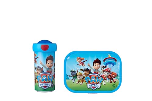 Mepal - Lunch-Set Campus - Lunch-Set für Kinder mit Verschlussbecher & Lunch Box - Lunch-Set für die Schule oder Unterwegs - Spülmaschinenfest & BPA-frei - 300 ml + 750 ml - Paw Patrol Mepal - Lunch-Set Campus - Lunch-Set für Kinder mit Verschlussbecher & Lunch Box - Lunch-Set für die Schule oder Unterwegs - Spülmaschinenfest & BPA-frei - 300 ml + 750 ml - Paw Patrol von Mepal