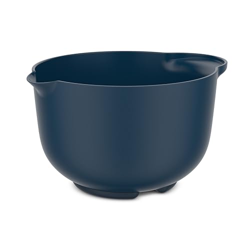Mepal - Rührschüssel Chef it - Anti-Rutsch Boden - Mikrowellen- und Spülmaschinengeeignet - Schüssel - Material beständig bis zu 110°C - 3000 ml - Navy von Mepal
