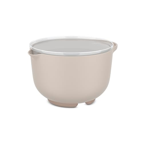 Mepal - Rührschüssel mit Deckel Chef it - Anti-Rutsch Boden - Mikrowellen- und Spülmaschinengeeignet - Schüssel - Material beständig bis zu 110°C - 1500 ml - Chalk Mepal - Rührschüssel mit Deckel Chef it - Anti-Rutsch Boden - Mikrowellen- und Spülmaschinengeeignet - Schüssel - Material beständig bis zu 110°C - 1500 ml - Chalk von Mepal