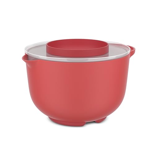Mepal - Rührschüssel mit Deckel Chef it - Anti-Rutsch Boden - Mikrowellen- und Spülmaschinengeeignet - Schüssel - Material beständig bis zu 110°C - 3000 ml - Coral Mepal - Rührschüssel mit Deckel Chef it - Anti-Rutsch Boden - Mikrowellen- und Spülmaschinengeeignet - Schüssel - Material beständig bis zu 110°C - 3000 ml - Coral von Mepal