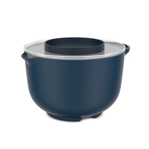 Mepal - Rührschüssel mit Deckel Chef it - Anti-Rutsch Boden - Mikrowellen- und Spülmaschinengeeignet - Schüssel - Material beständig bis zu 110°C - 3000 ml - Navy Mepal - Rührschüssel mit Deckel Chef it - Anti-Rutsch Boden - Mikrowellen- und Spülmaschinengeeignet - Schüssel - Material beständig bis zu 110°C - 3000 ml - Navy von Mepal