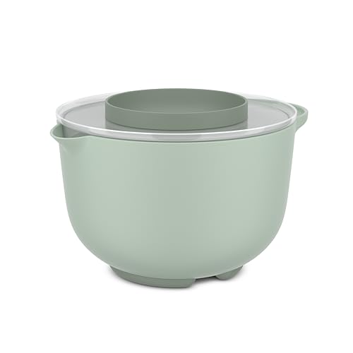 Mepal - Rührschüssel mit Deckel Chef it - Anti-Rutsch Boden - Mikrowellen- und Spülmaschinengeeignet - Schüssel - Material beständig bis zu 110°C - 3000 ml - Nordic sage Mepal - Rührschüssel mit Deckel Chef it - Anti-Rutsch Boden - Mikrowellen- und Spülmaschinengeeignet - Schüssel - Material beständig bis zu 110°C - 3000 ml - Nordic sage von Mepal