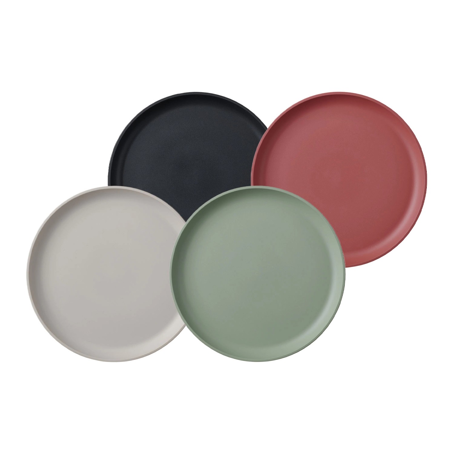 Mepal Silueta Frühstücksteller 23 cm 4er Set Mixed Mepal Silueta Frühstücksteller 23 cm 4er Set Mixed von Mepal