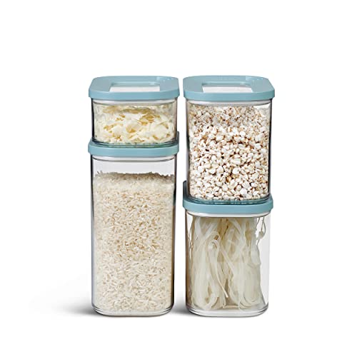 Mepal - Vorratsbehälter Modula 4-teiliges Set - Aufbewahrungsboxen mit Deckel - Küchenorganizer & Vorratsboxen - Stapelbar & Luftdicht - 2x 1000 ml, 1x 1500 ml & 1x 425 ml - Nordic Green Mepal - Vorratsbehälter Modula 4-teiliges Set - Aufbewahrungsboxen mit Deckel - Küchenorganizer & Vorratsboxen - Stapelbar & Luftdicht - 2x 1000 ml, 1x 1500 ml & 1x 425 ml - Nordic Green von Mepal