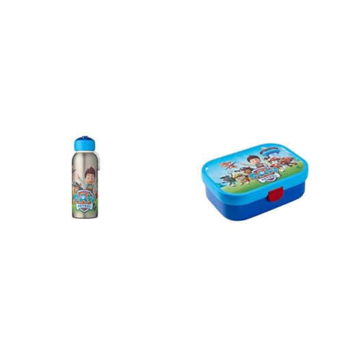 Mepal - Thermoflasche Flip-Up Campus - Isolierte Trinkflaschen für Kinder & Lunchbox Campus - Bento Lunchbox für Kinder von Mepal